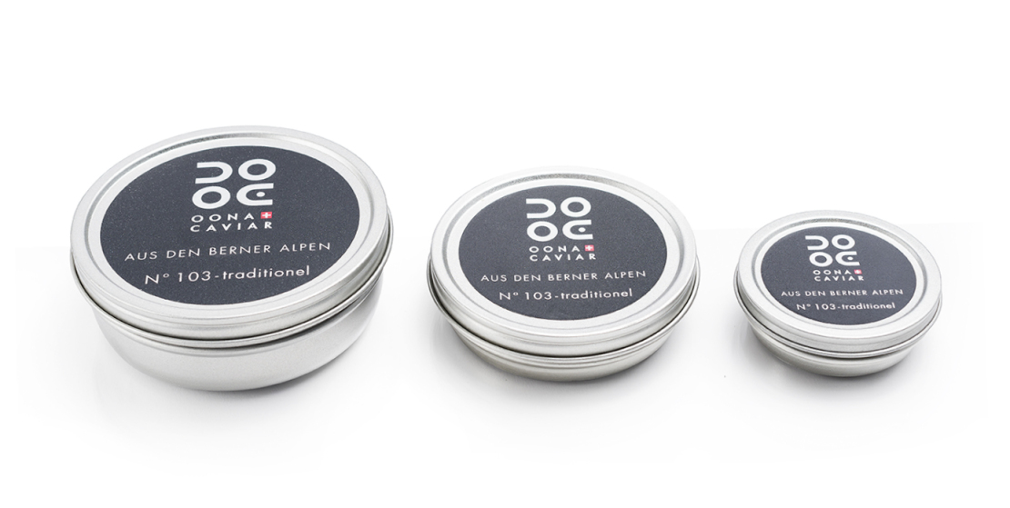 Oona Caviar tins