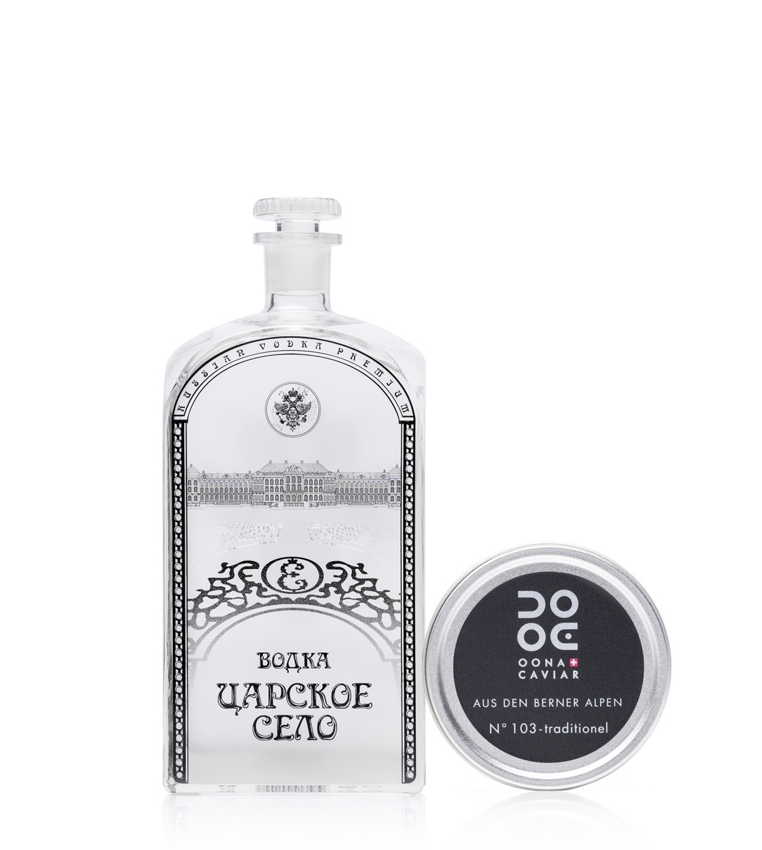 Oona Caviar N°103 - traditionnel & Vodka Czar‘s Village Imperial