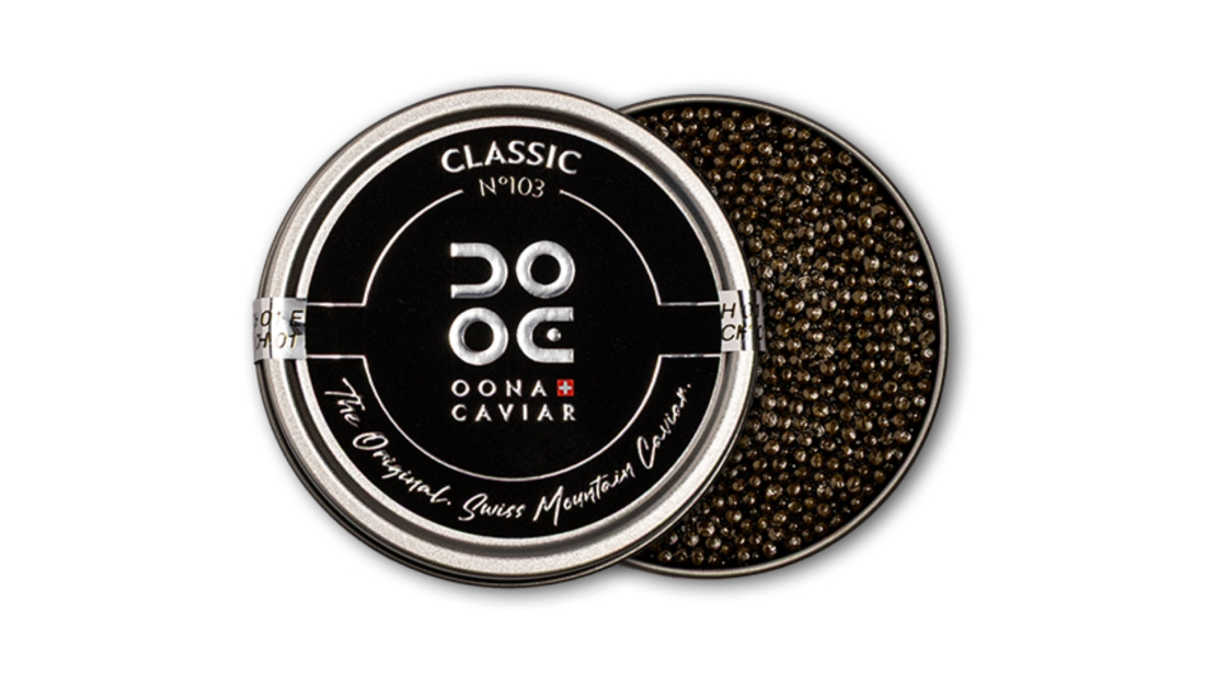 Oona Caviar Dose offen