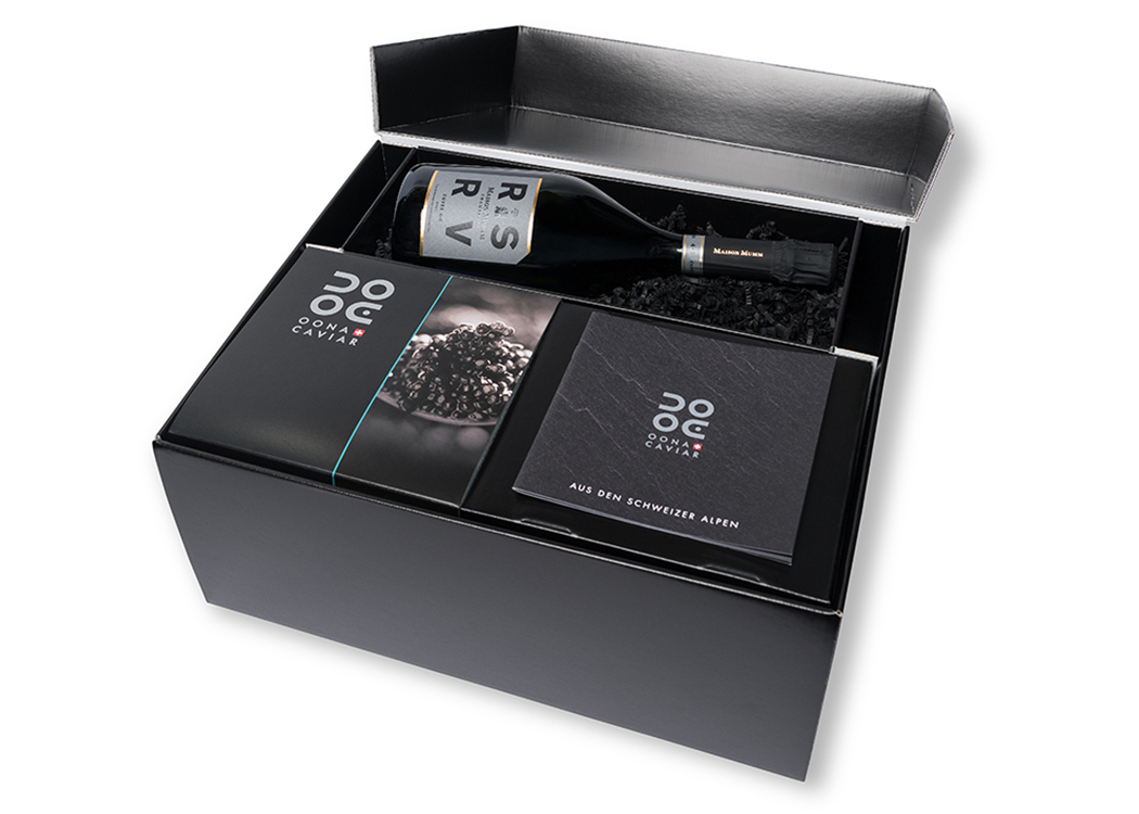 Oona Caviar Osietra Carat & Maison Mumm RSRV Cuvee 4.5