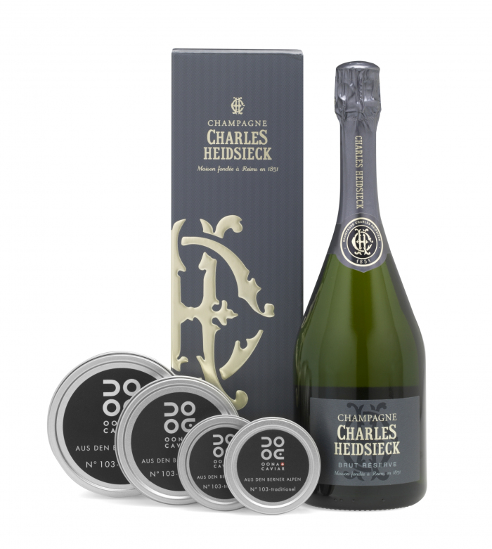 Oona Caviar N°103 - traditionnel & Charles Heidsieck
